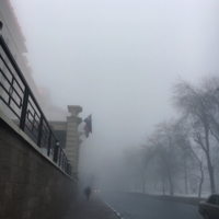 Туман в городе
