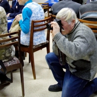 Что он там увидел ...?