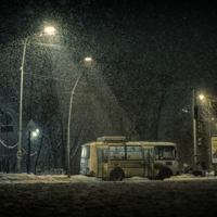 Последний автобус...