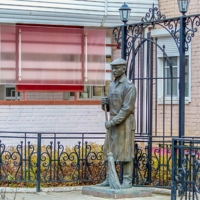 Скульптура дворника