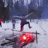 Костровые полёты.