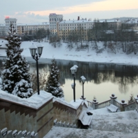 Зимний город