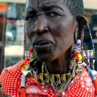 Эталон масайской красоты