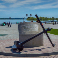 Якорь с вековой историей...