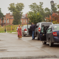 ... по асфальту