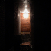 темный коридор