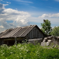 На окраине деревни