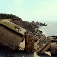 Развалины старинного форта.