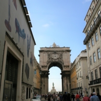 Пешеходка в Лиссабоне