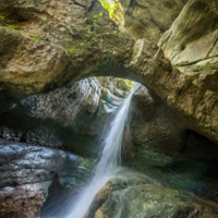водопад Кольцо, Природный парк РСО-Алания
