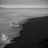 Осколки Ледника Исландия.