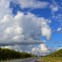 Дорога, ведущая к облакам