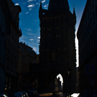 Пороховая  башня.Прага