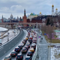 Серые будни московских автомобилистов