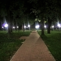 Ночной парк