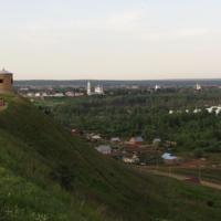 Руины древней булгарской крепости в Елабуге