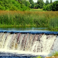 Водопад в Кулдиге.