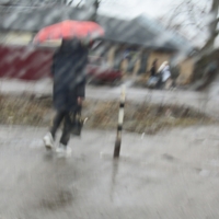 В нашем городе идет дождь