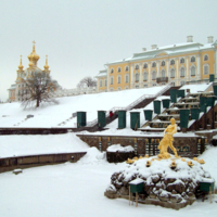 Петергоф. Зимнее безмолвие