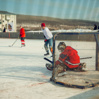 Дворовый хоккей
