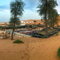 Пикник в Аравийской пустыне