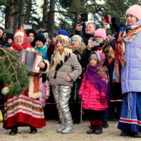 Проводы Масленицы.