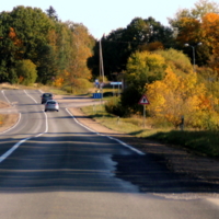 Осенняя дорога.