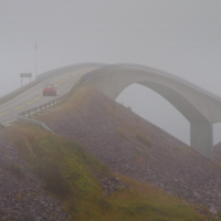 "Мост в никуда" в тумане