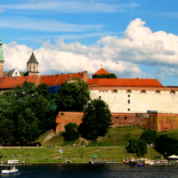 Замок в г.Краков, Польша.
