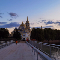 Мост в обитель преподобного Нила Столобенского