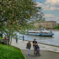 В городском саду