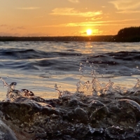 Вечерний танец волн