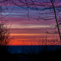 Балтийский закат.