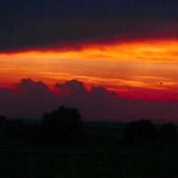 Закат над А-108