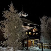 Надвратная башня Якутского острога