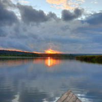 Вечерний клёв