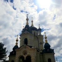 Форосская церковь. Под облаками