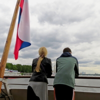 Тихое счастье. На теплоходе.