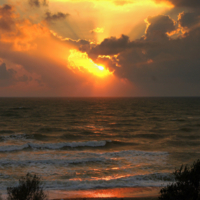 Морской закат