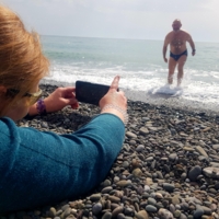 Открытие сезона в марте. Феодосия и мы