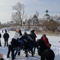 Игры на Масленице.