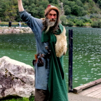 Житель деревни викингов, Норвегия.