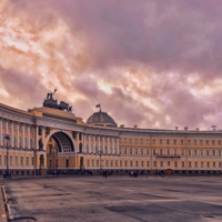 Дворцовая площадь в Санкт-Петербурге.