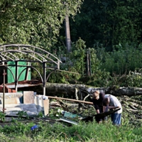 ликвидация последствий урагана