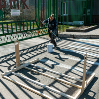 "Чёрно - белая зебра"