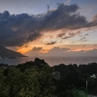 Закат где то в тропиках...