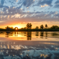 Последний луч прощального заката