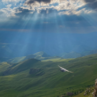 Вечер на Бермамыте