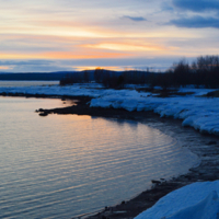 Кандалакшский залив весной.