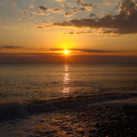 Золотой закат